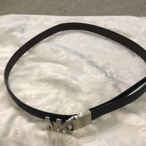 MK leather reversible belt
